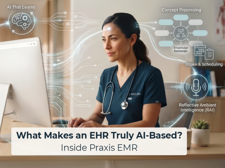 What Makes and EHR Truly AI-Based? Inside Praxis EMR