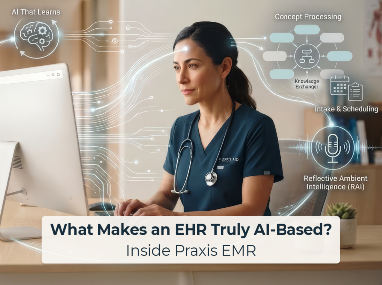 What Makes and EHR Truly AI-Based? Inside Praxis EMR